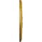 Ekena Millwork Palmetto Ceiling Medallion (Fits Canopies up to 5"), 20 7/8"OD x 3 5/8"ID x 1 5/8"P, Iridescent Gold CM20PMIGS - alternate 4